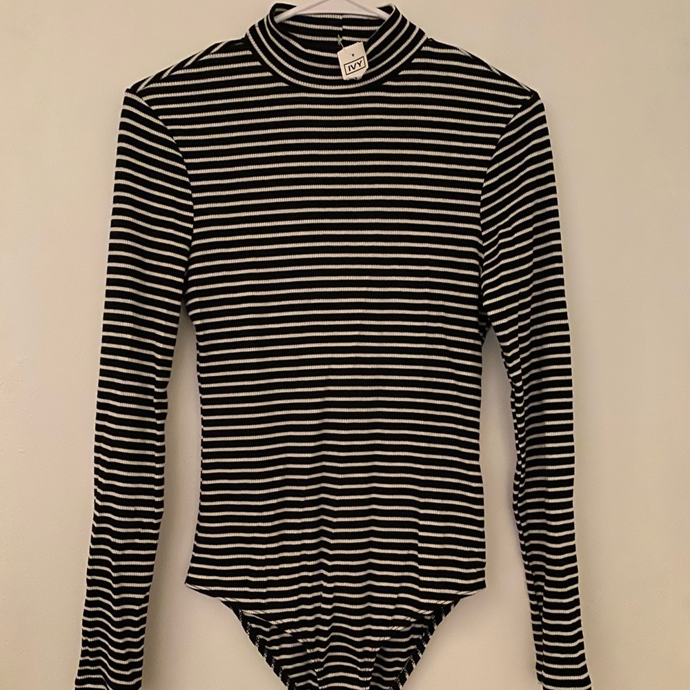 BNWT Striped Bodysuit
